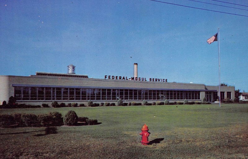 Federal Mogul Service Center - Postcard (newer photo)